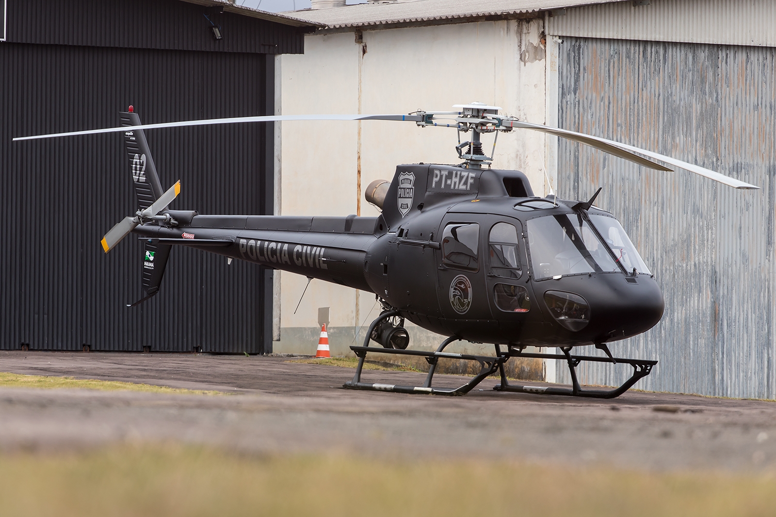 PT-HZF - Eurocopter AS-350 Ecureuil