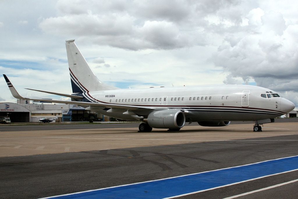 N836BA - Boeing 737-700 BBJ