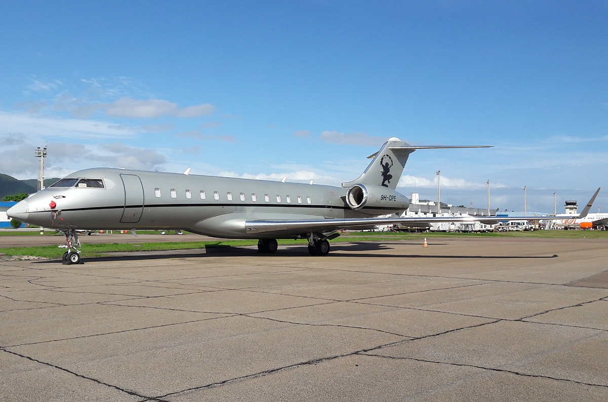 9H-OPE - Bombardier Global 6000