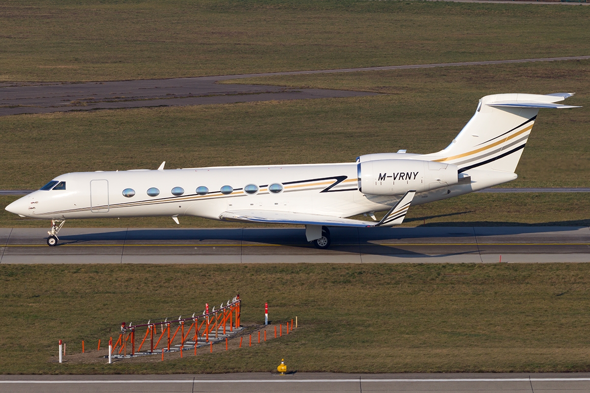 M-VRNY - Gulfstream G550