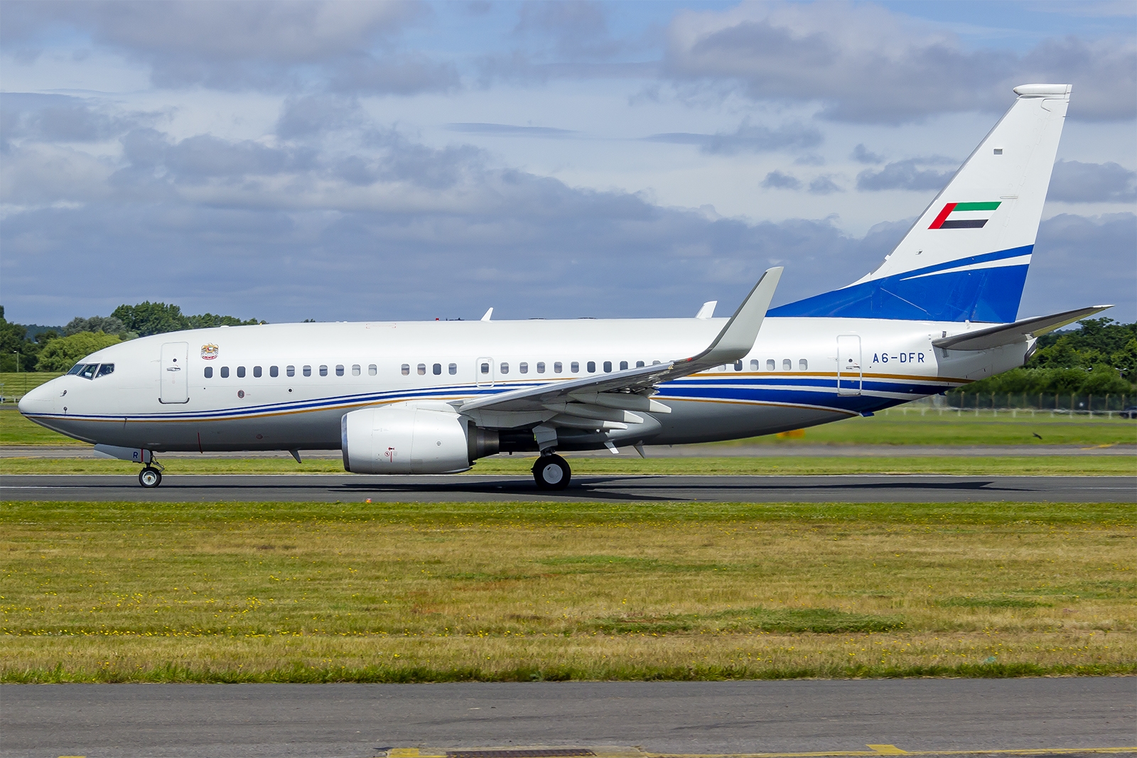 A6-DFR - Boeing 737-700 BBJ