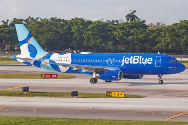 N796JB - Airbus A320