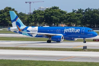 N821JB - Airbus A320