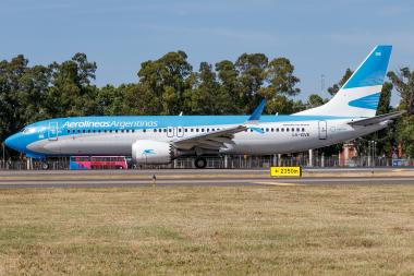LV-GVE - Boeing 737-800