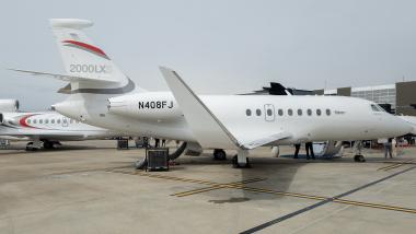 N408FJ - Dassault Falcon 2000EX LXS